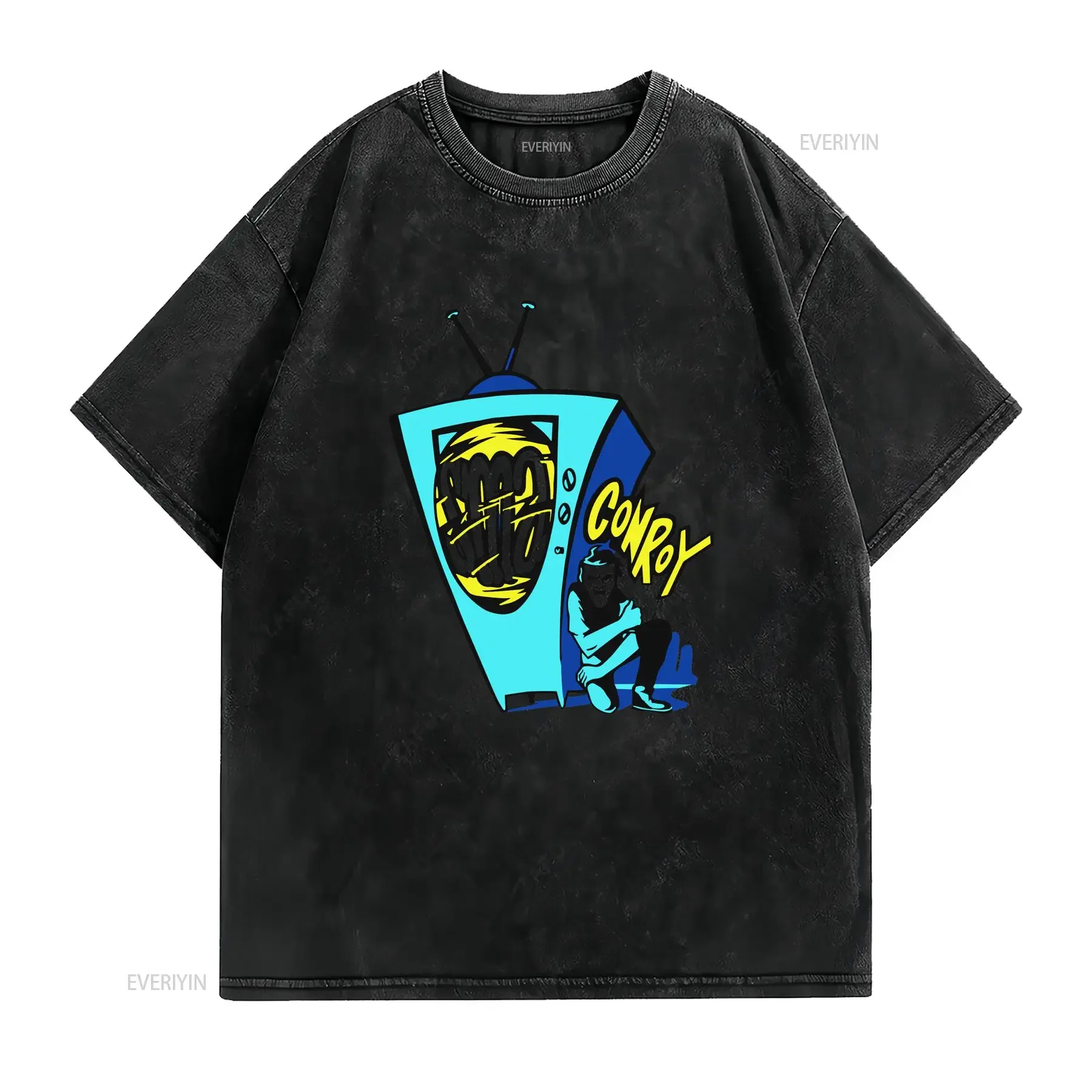 Conroy Pro skater SMA Santa Monica airlines skateboards skateboarding T Shirt vintage Washed streetwear fashion Stylish