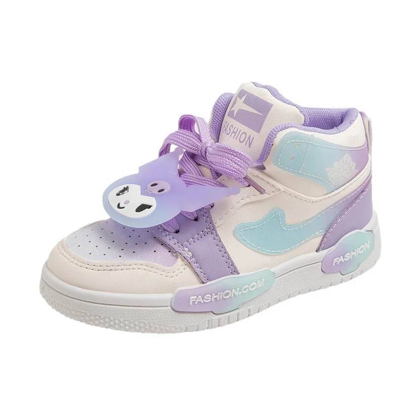 

2026 Spring Autumn Kuromi Kids Casual Shoes Lightweight Comfort Sneakers for Boys & Girls, Fashion Running Shoes