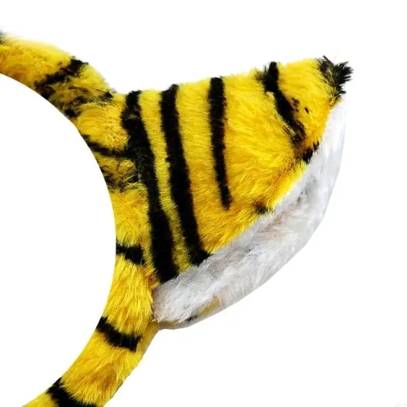 2025 NUEVO PCS Disfraces tigre lujo para niñas Cosplay Ears Tigre Tail Animal Fancy Accessories