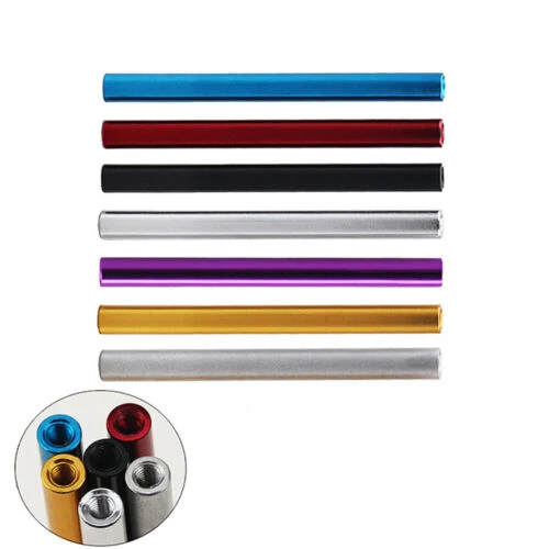 5Pcs M3 Aluminum Alloy Column Threaded Sleeve Rod Stud Round Connector Standoff Nut Drone Accessory Nuts L=6mm-100mm