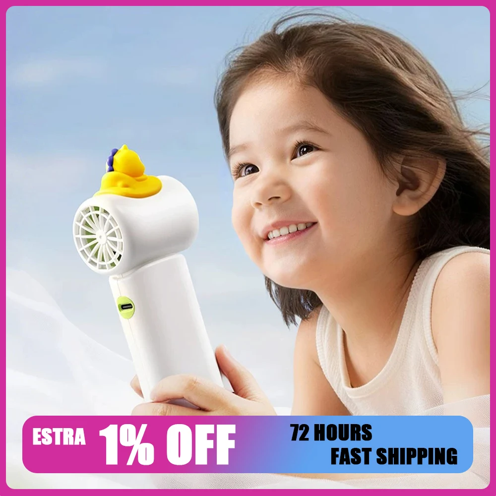 Babycare BC5M36030001 Handheld Small Fan 100 Th Gear At Will Debugging Handheld Fan Built In Protection Chip Light Weight Gifts