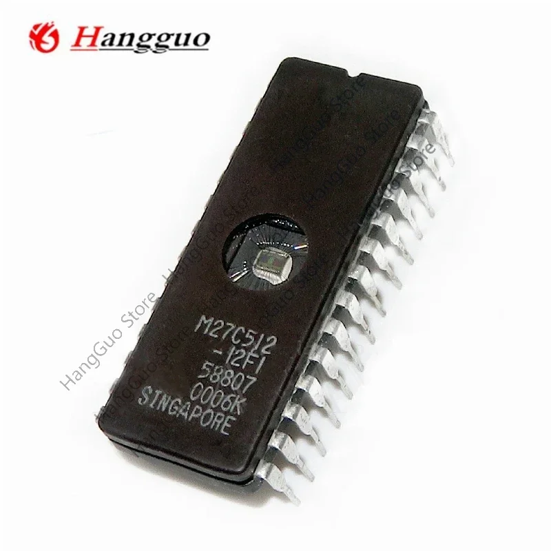 

5pcs-10PCS M27C512-12F1 M27C512 27C512 DIP-28 EPROM CHIPS Drive IC