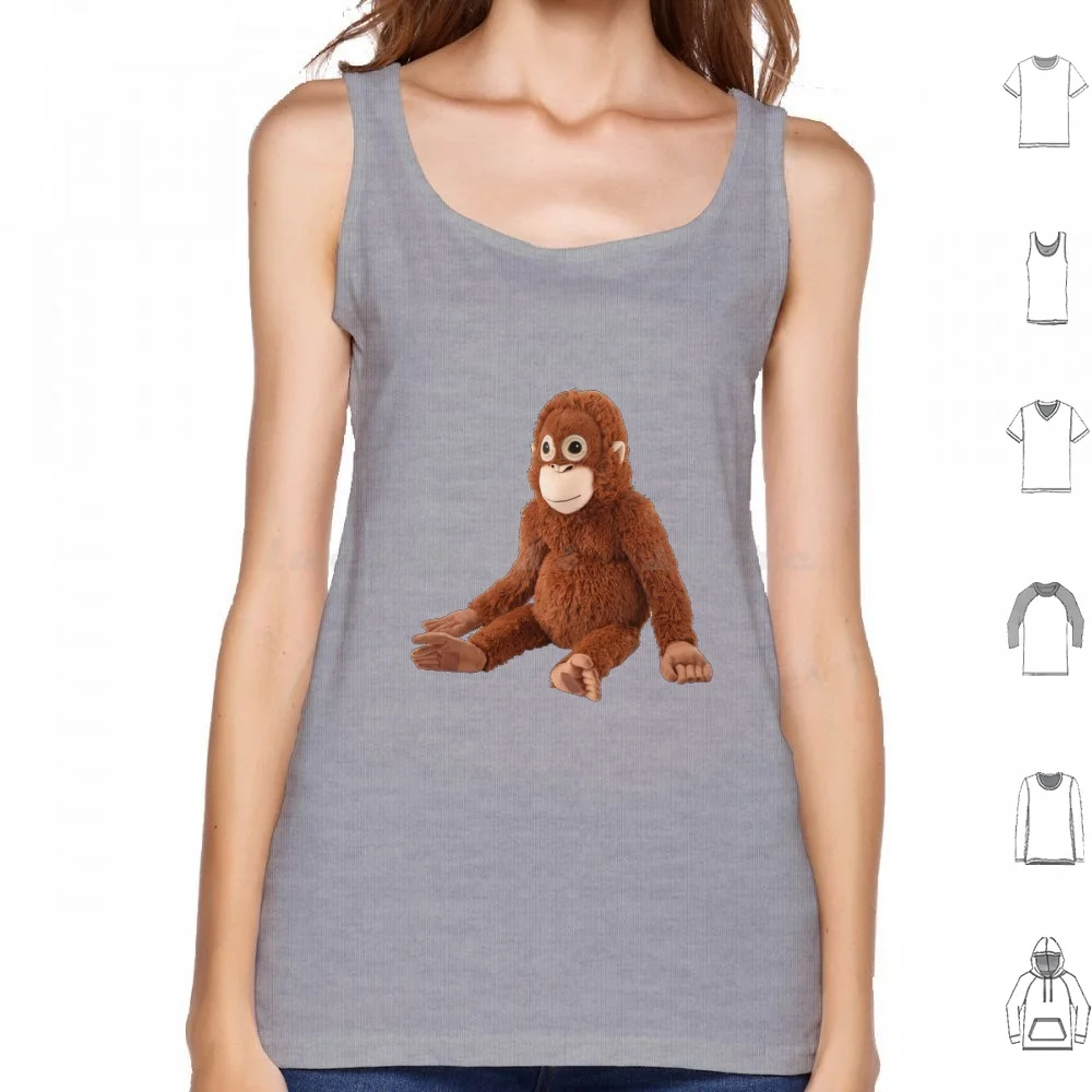 Djungelskog Orangutan , What A Nice Young Man Tank Tops Vest Sleeveless Djungelskog Orangutan Monkey Gorilla Ape Meme Cute