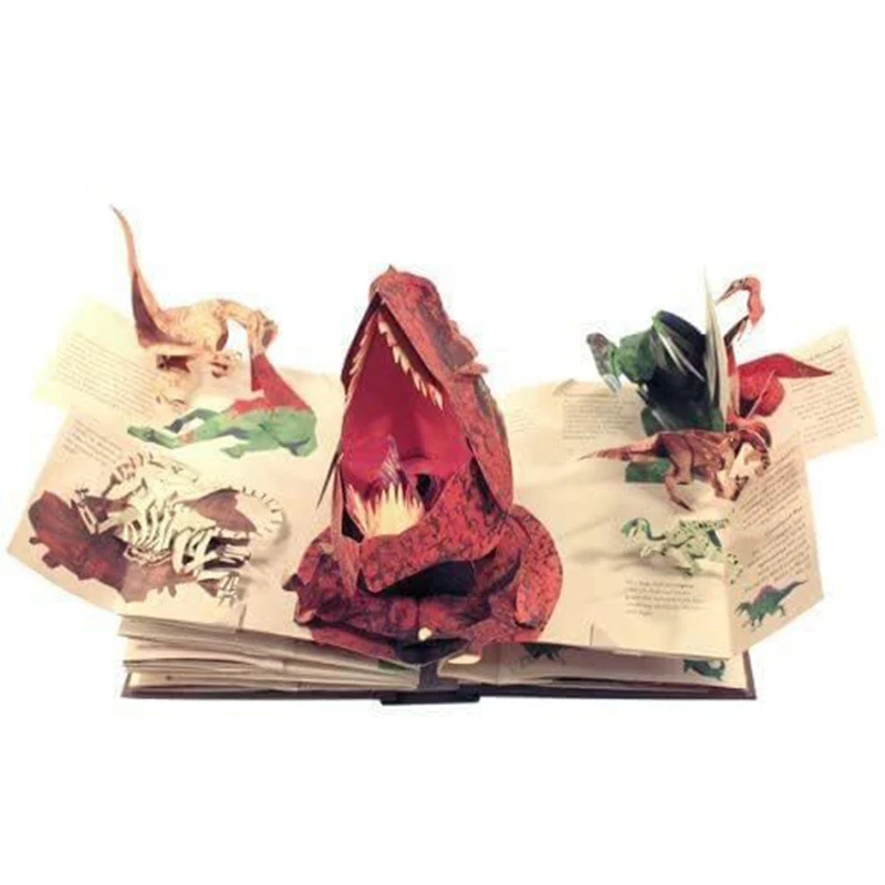 3d Encyclopedia Prehistorica Dinosaurs Dinosaurs Pop-up Encyclopedia Enhance Three-dimensional Intelligence Book For Children