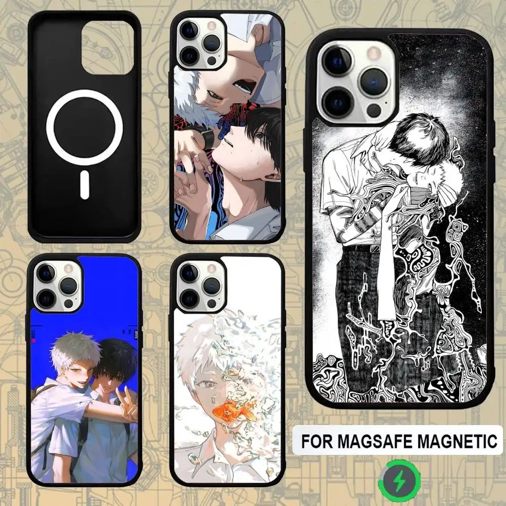 

The Summer H-Hikaru Died For Magsafe Wireless Charger Case For iPhone 15,16,17,13,14,11,12,Pro,Max,Plus,E,Air,Mini Cover
