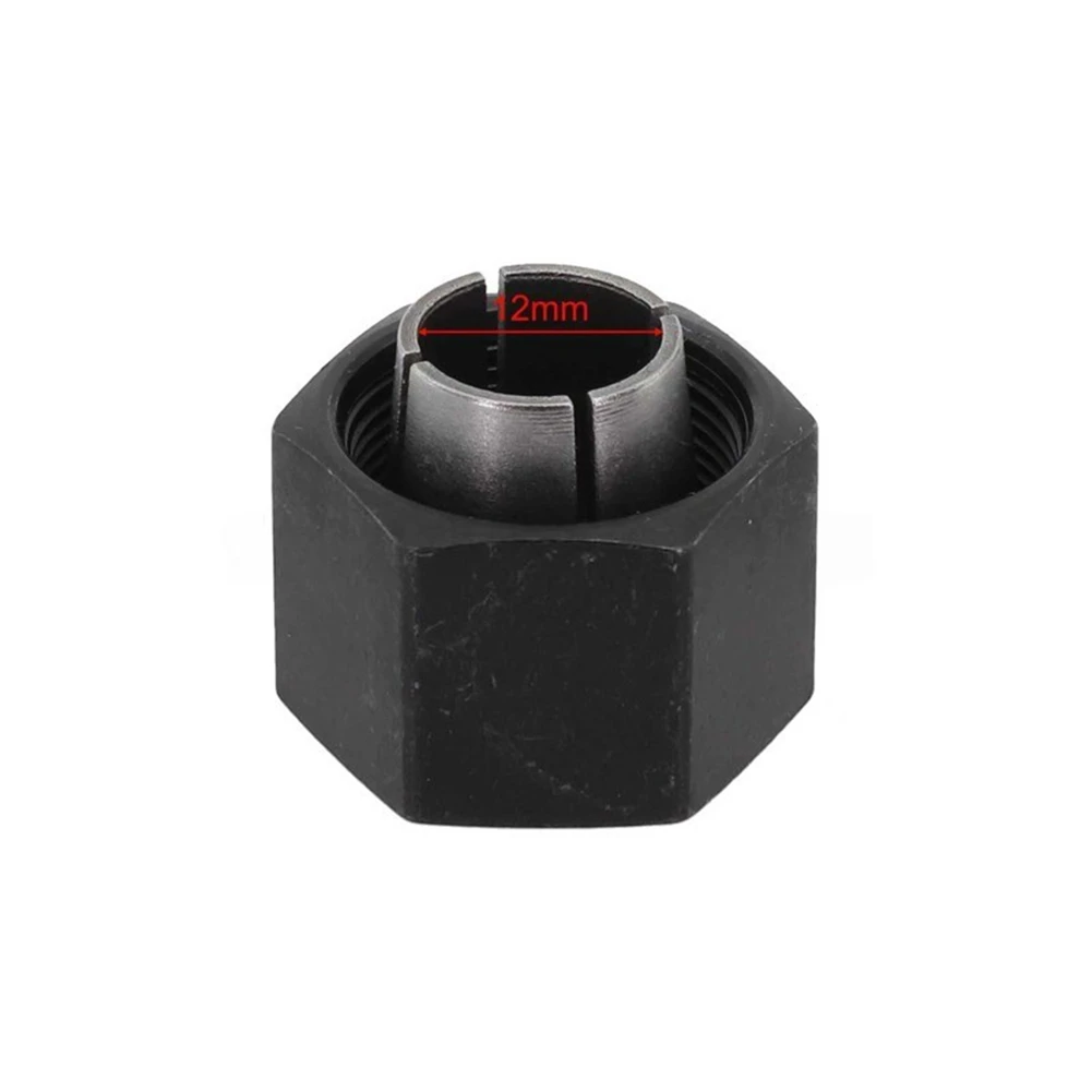 For For DW6214 For DW616 Router Chuck Collet And Nut Replacement- Parts 2610906283 2610906287 32628603 12Mm-AA26