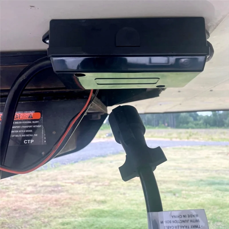 

7-контактный шнур прицепа и 7-контактный комплект распределительной коробки с держателем разъема 12 В и комплектом жгутов проводов прицепа 8 футов