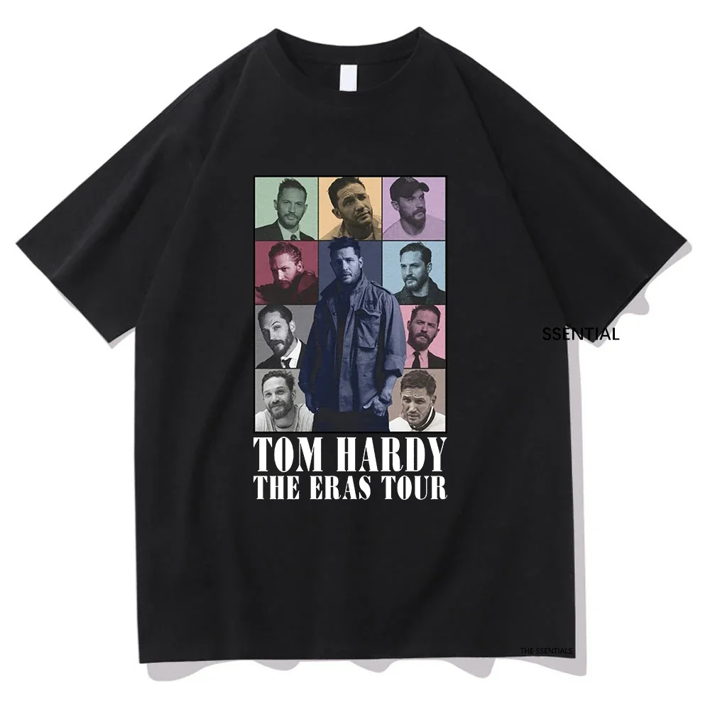 Tom Hardy The Eras Tour Tshirt Funny Retro Men/Women Clothing Harajuku T-shirt Unisex Vintage Cotton Tops Graphic T Shirts view 3