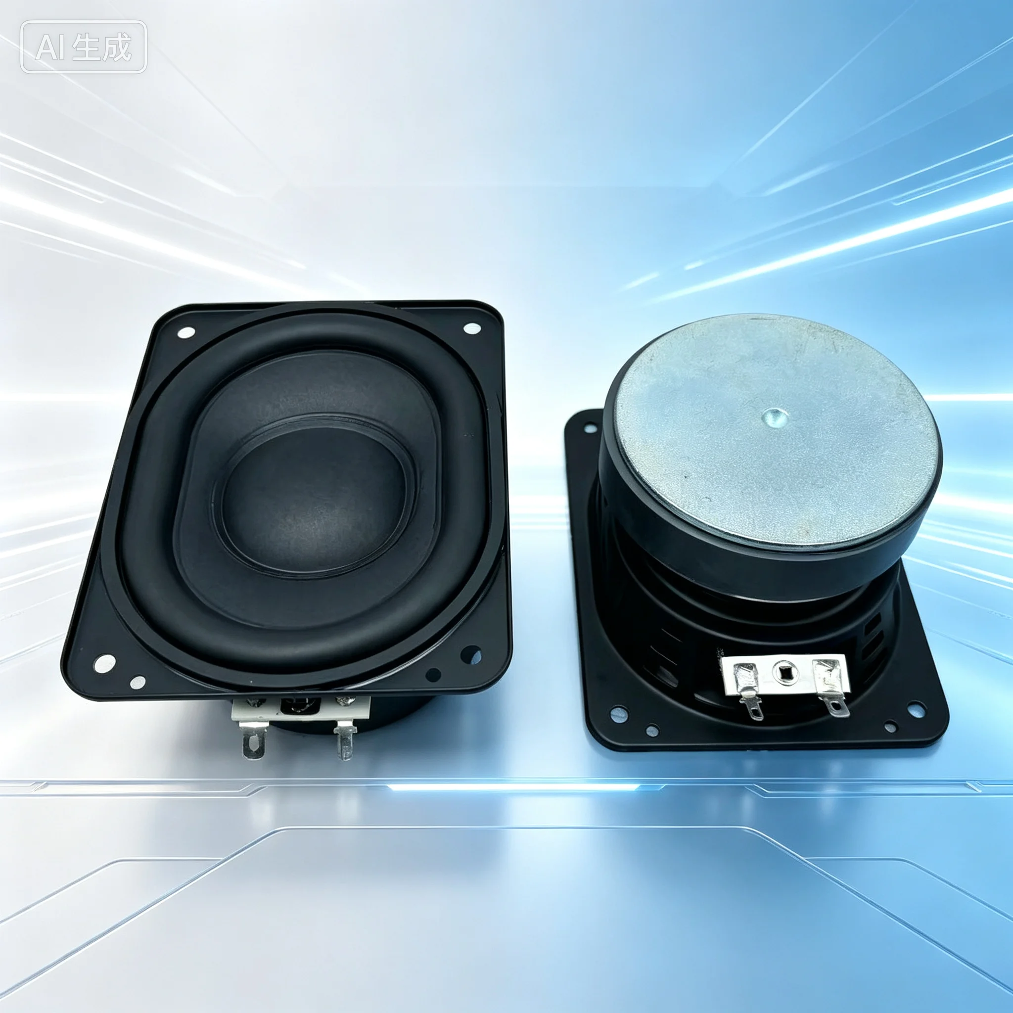 Driver for High-end Rectangular 115*90 Long Throw Mid-bass Speaker 50W
