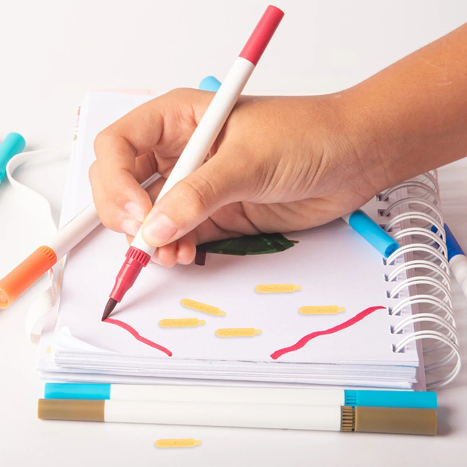 

Acrylic Paint Marker Nibs 30pcs 3mm Replacement Tips for Painting Pens Smooth Stroke Practical Pen Points Art Craft Supplies