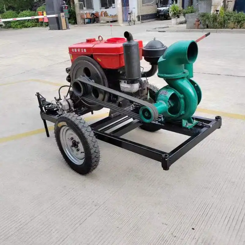 

25HP New Electric Start Water Pump 4 Inch 6 Inch Farm River Pump Irrigation Flood Control Drainage Water Pump
