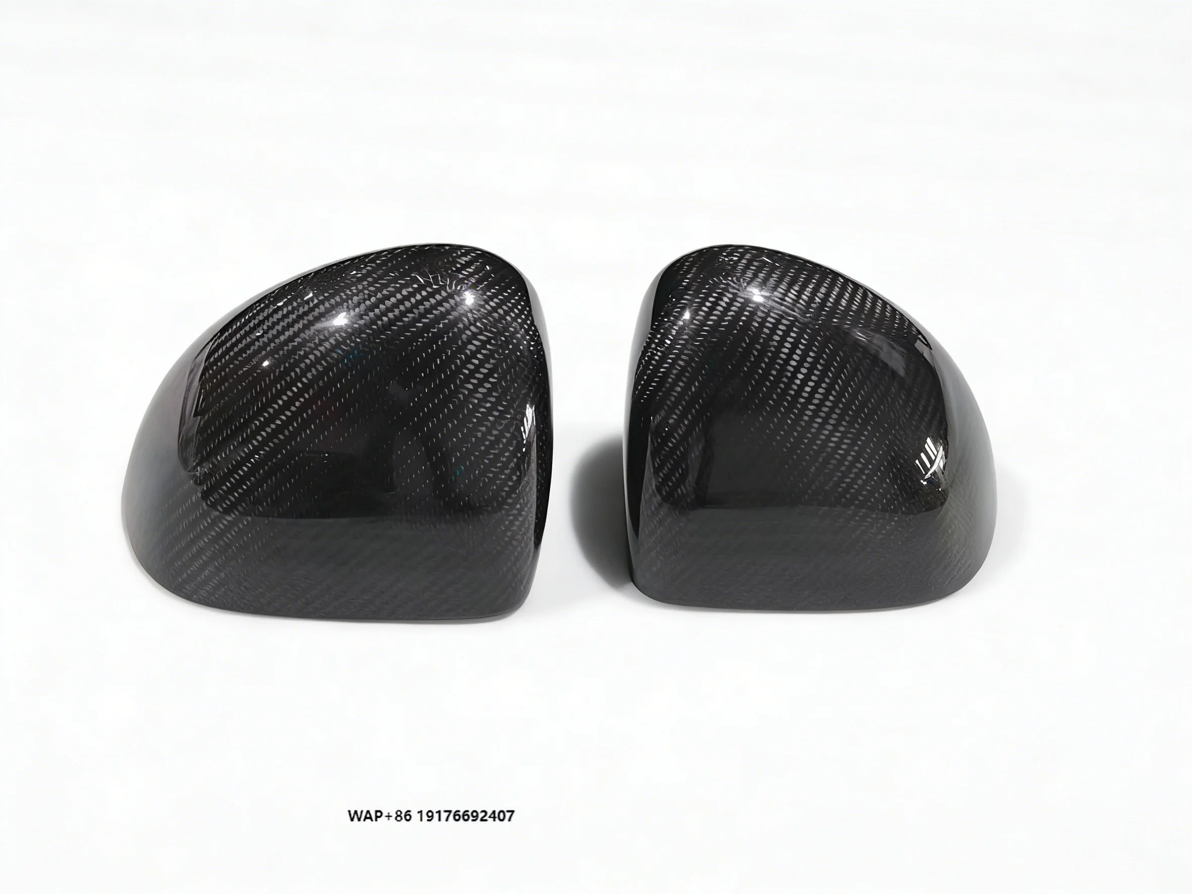 

Dry Carbon Fiber Mirror Cover for McLaren 720S Upgrade OEM Style Rearview Housing Side Mirror Housing Mirror Caps Covers