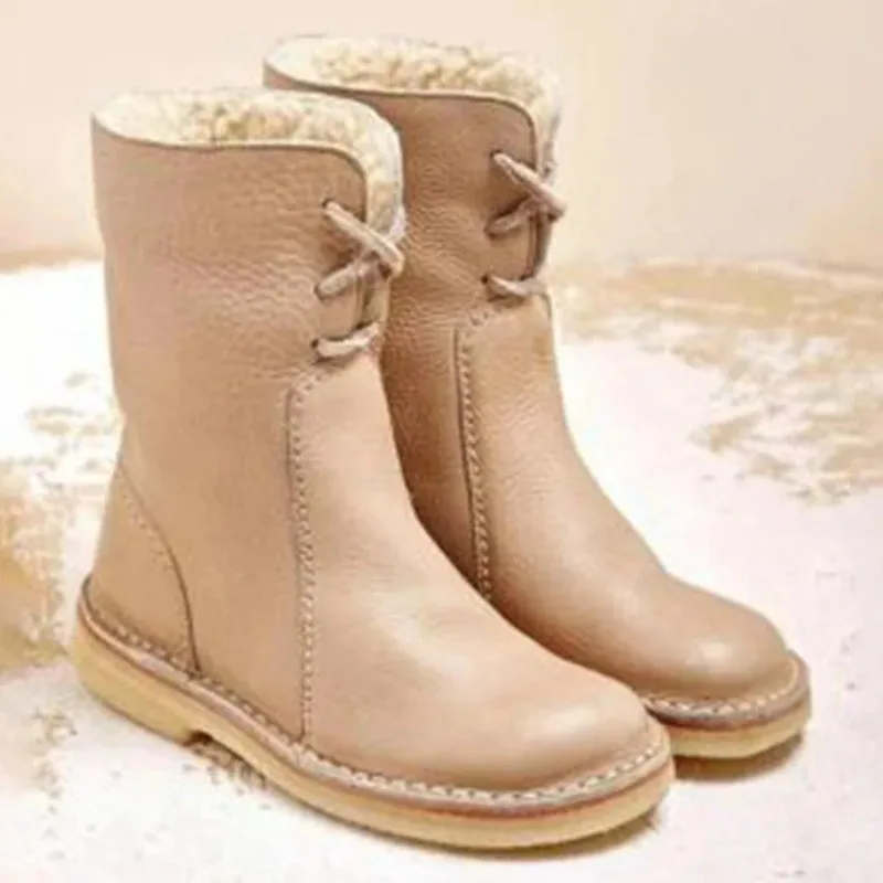 

2026 Women's Snow Boots Quality Plush Winter Boots Designer Platform Boots for Woman Comfort Keep Warm Casual Shoes Botas Mujer