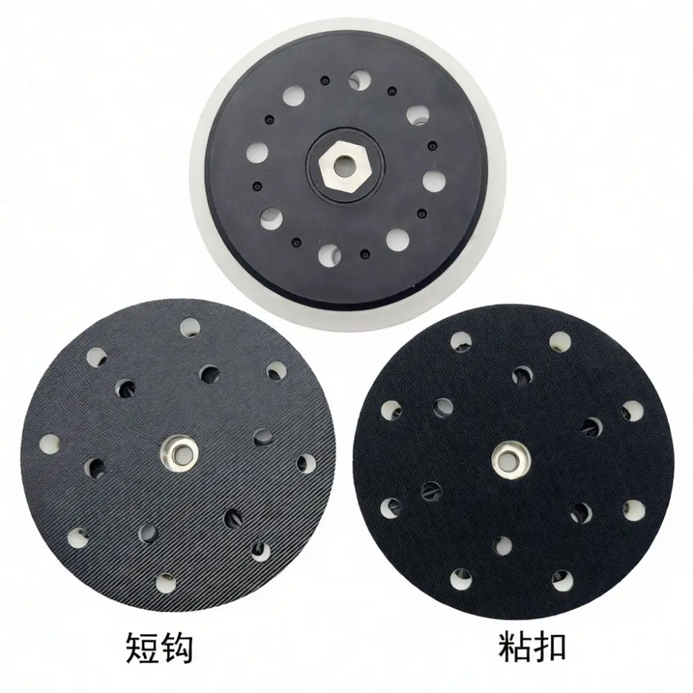 For Makita BO6050J Replacement Grinding Disc Pad Orbital Sander Backing Plate Hook Loop Polishing Tool Accessories