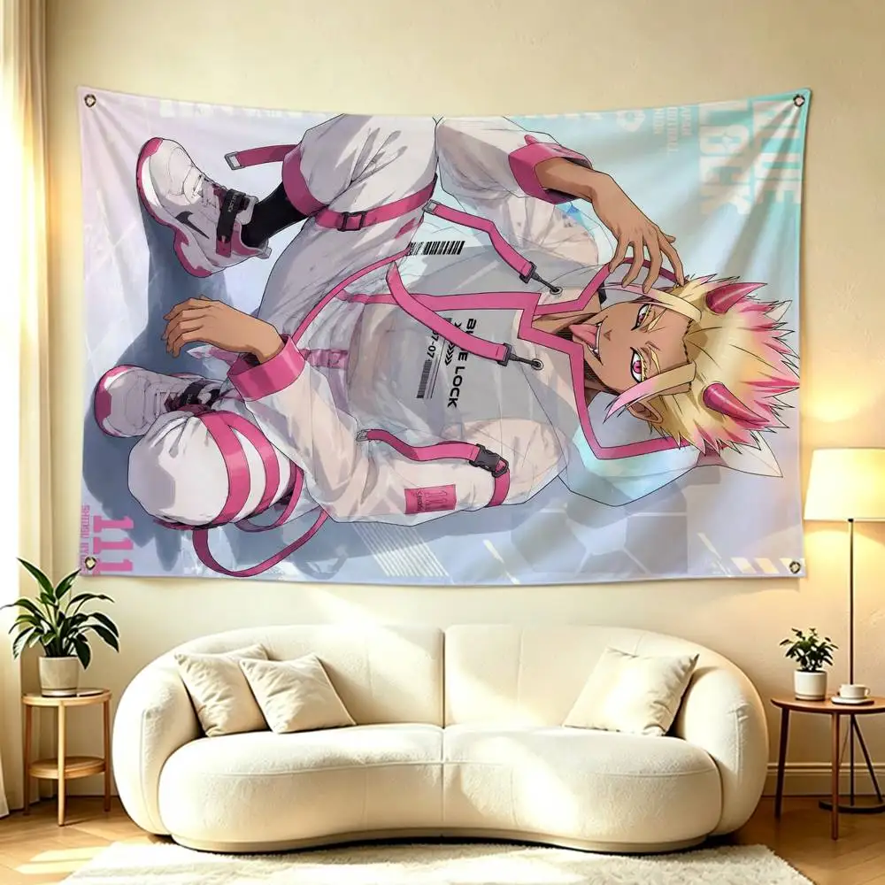 Shidou Ryusei  Flags for Bedrooms Home Decor Items Outdoor Decors Garage Decoration Flaga