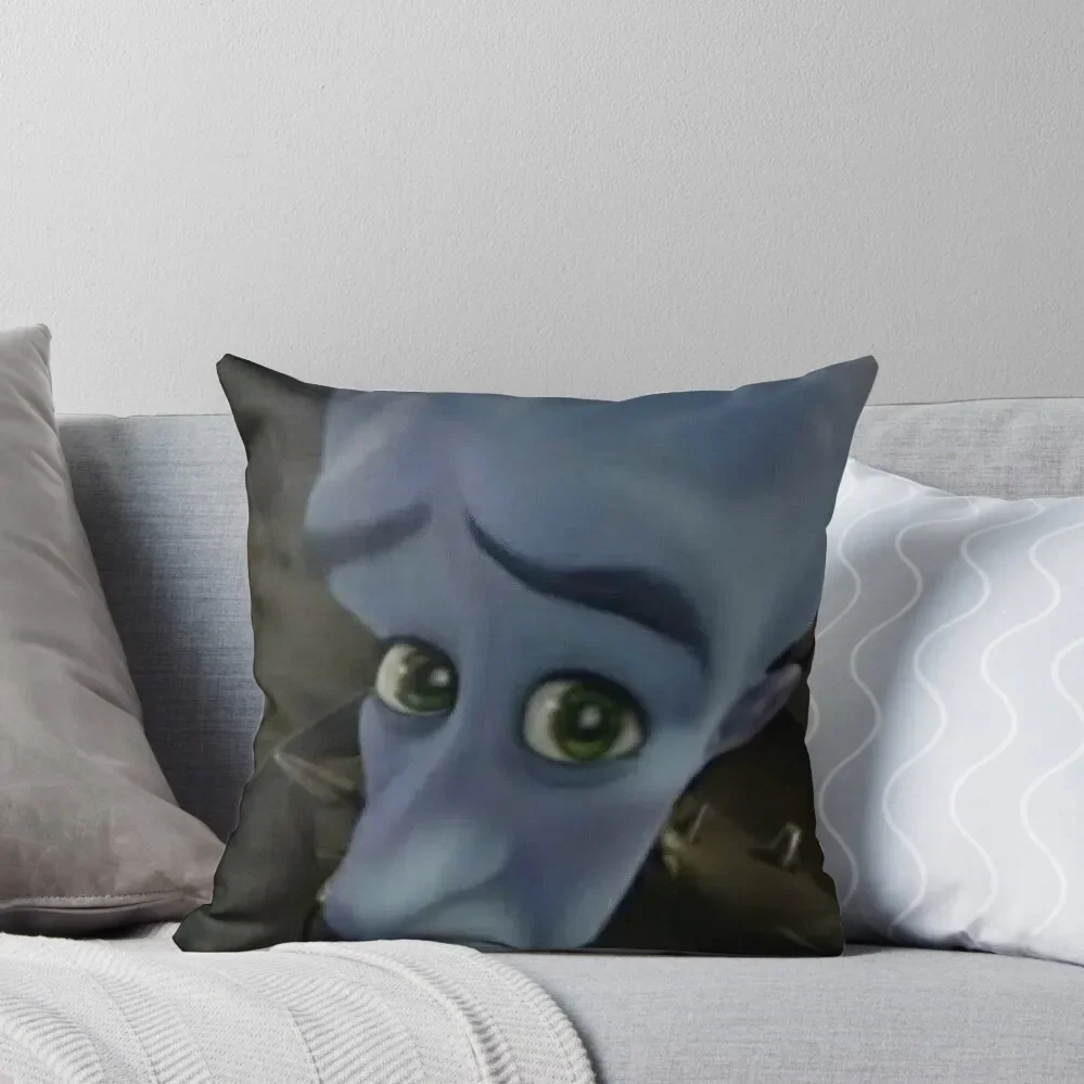 Megamind No meme Throw Pillow Sofas Covers Sofa Cushions Cover autumn pillowcase Pillow