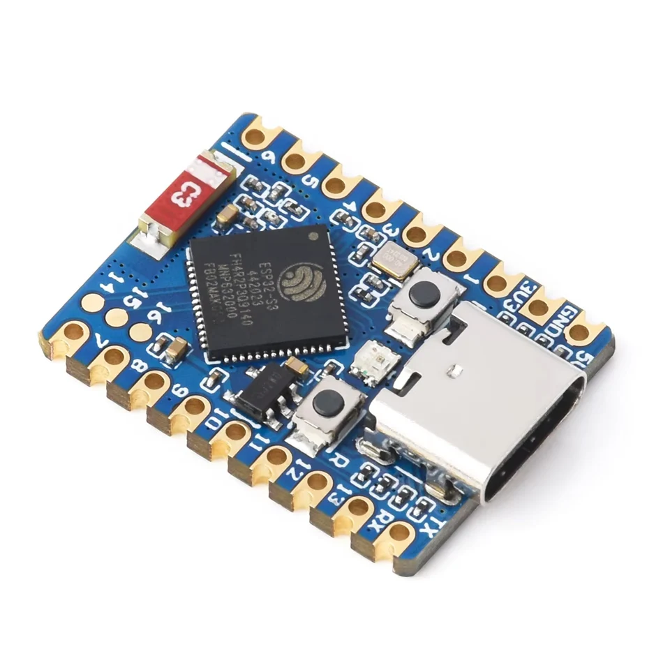 5 шт. ESP32-S3-Zero Mini макетная плата 240 МГц микроконтроллер с поддержкой C/C +++ MicroPython настраиваемая сборка PCBA