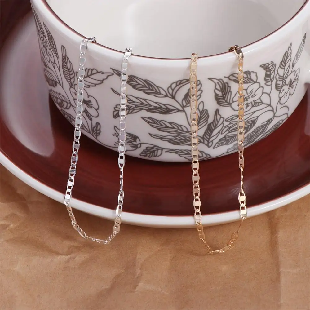 Simple Alloy Sexy Chain Anklet Bohemian Ankle Bracelet Gold/Silver Foot Chain Barefoot Sandals