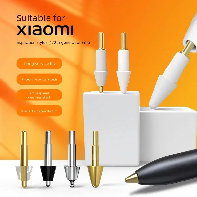 

Для Xiaomi Stylus Pen 1/2, сменные наконечники для ручек, емкостный сенсорный экран, наконечник для ручки для планшета с низкой задержкой, наконечники для рисования и письма