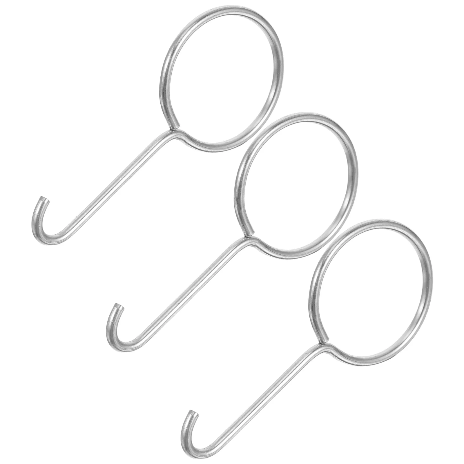 

3Pcs Bjd Metal Hook O Shaped Puller Tool Head Changing Body Assembly Elastic String Adjustment Repair Repair Hook