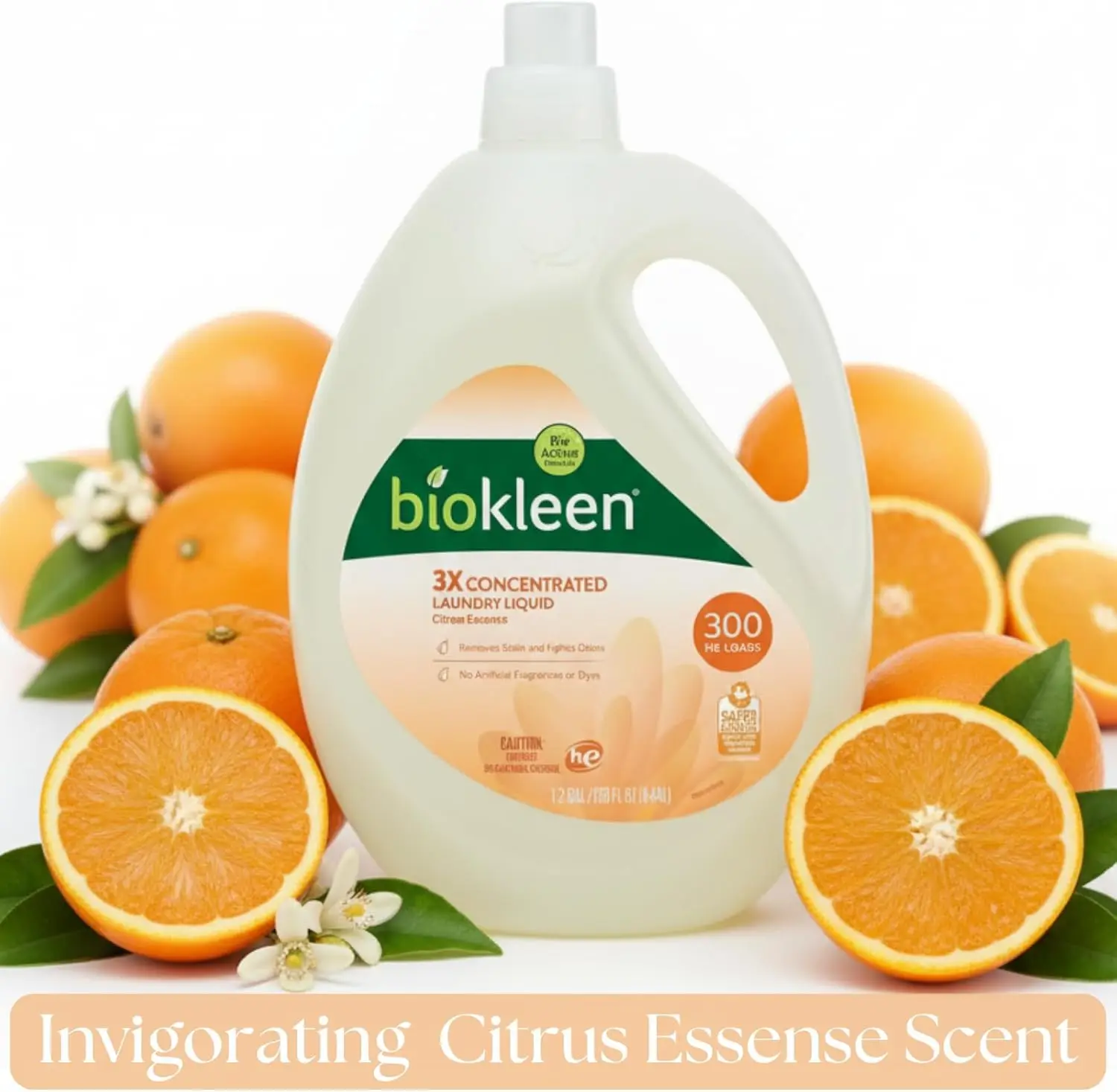 

300uses - Eco-friendly concentrated plant-based formula, safe for children and pets, free of artificial colors and preservatives