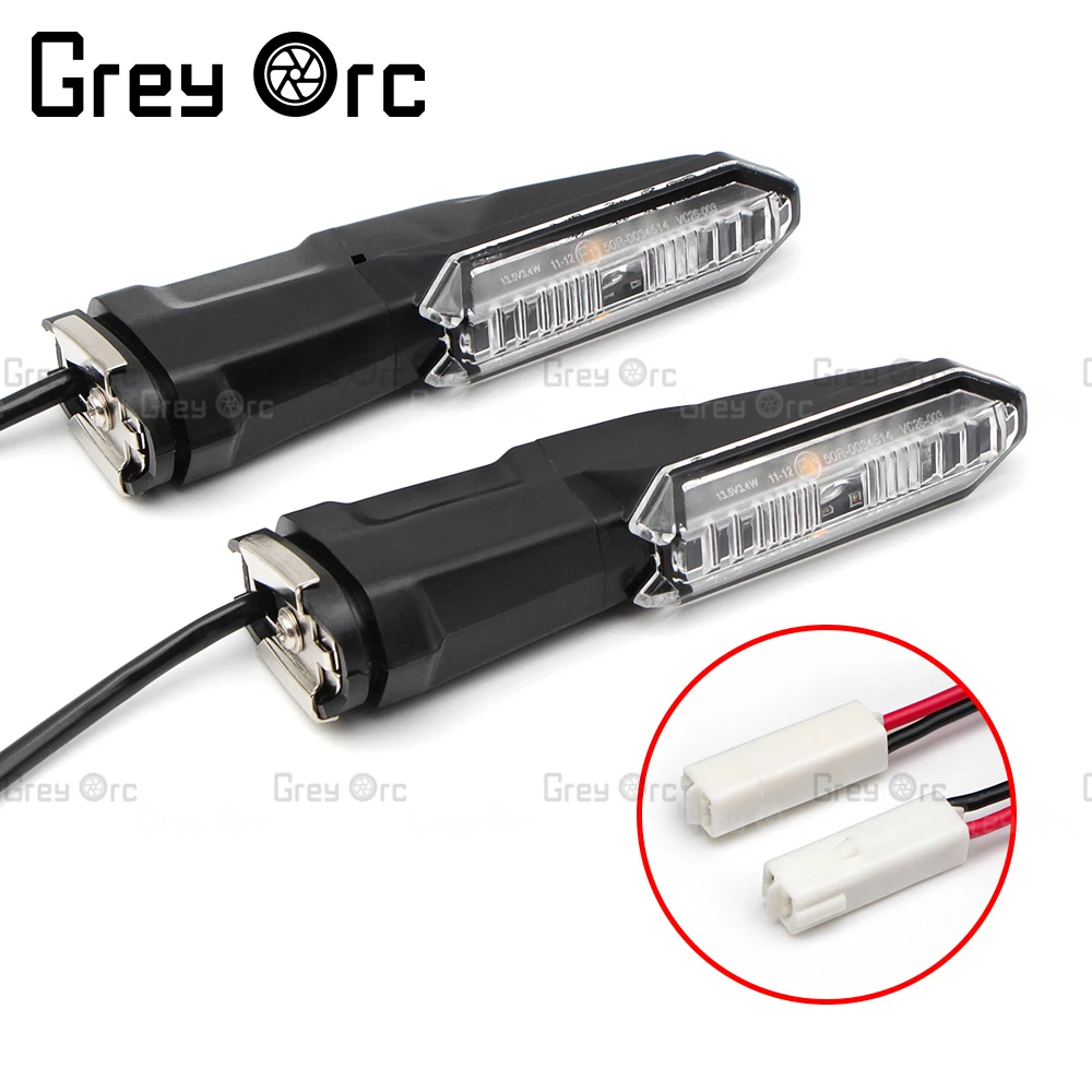 Motorcycle Turn Signal Flashing Light For Kawasaki ZX 6R ZX 10R ZX 25R ER 6N ER 6F KLR 650 Versys 650 1000 X250 X300
