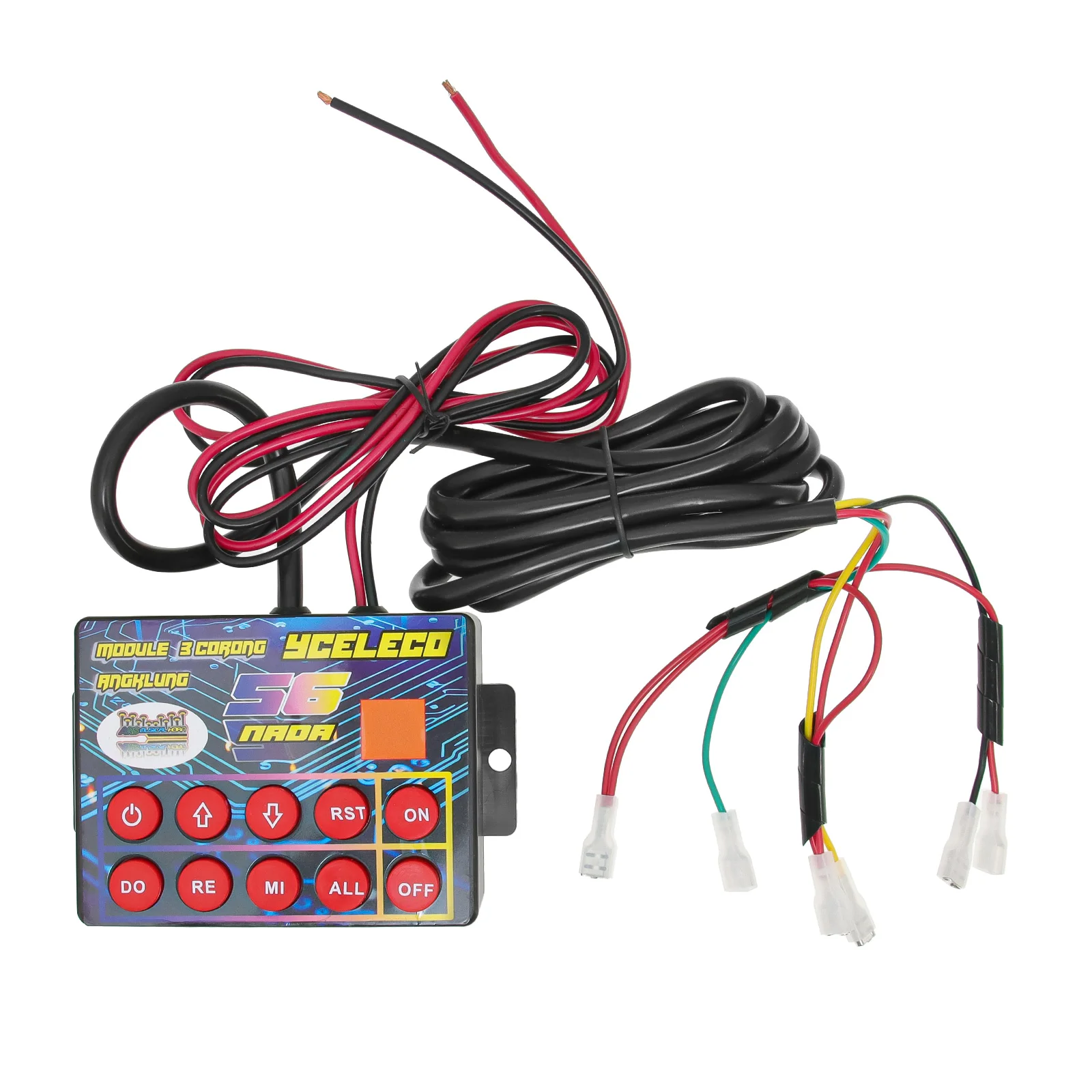 12V Musical Air Horn 56 Melodies Universal Car Electronic Horn Controller Musical Controller Regulator for Car Boat Truck Marine