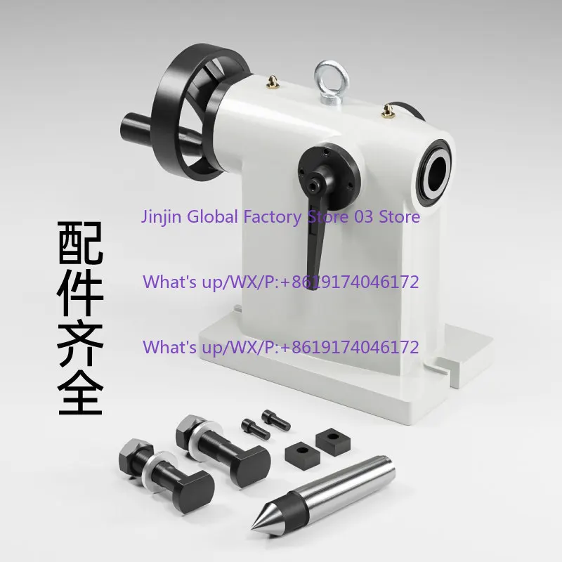 High precision tailstock, 4-axis tail top,/ tailstock ejector pin indexing head, manually adjustable tailstock, CNC tailstock