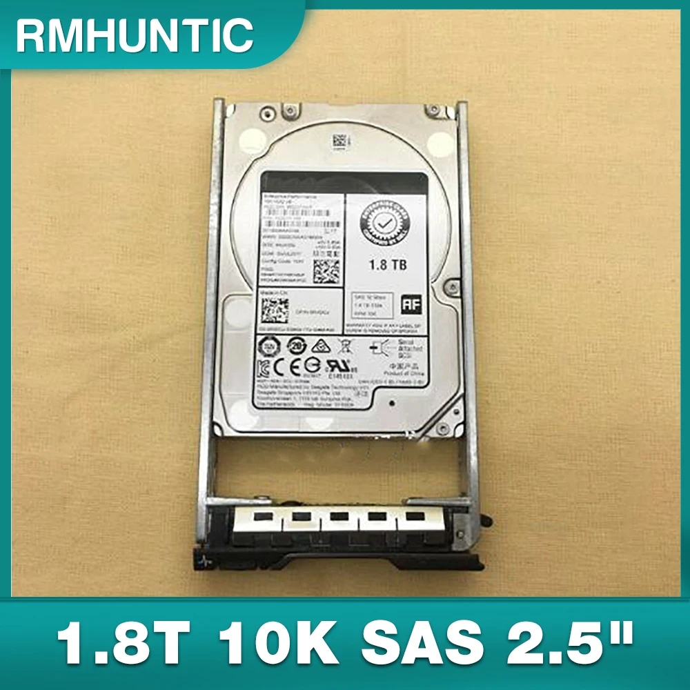 Disco Duro HDD para Seagate SCV2080 SCV300 SCV360 servidor ST1800MM0198 0RVDCJ 1,8 T 10K SAS 2,5"