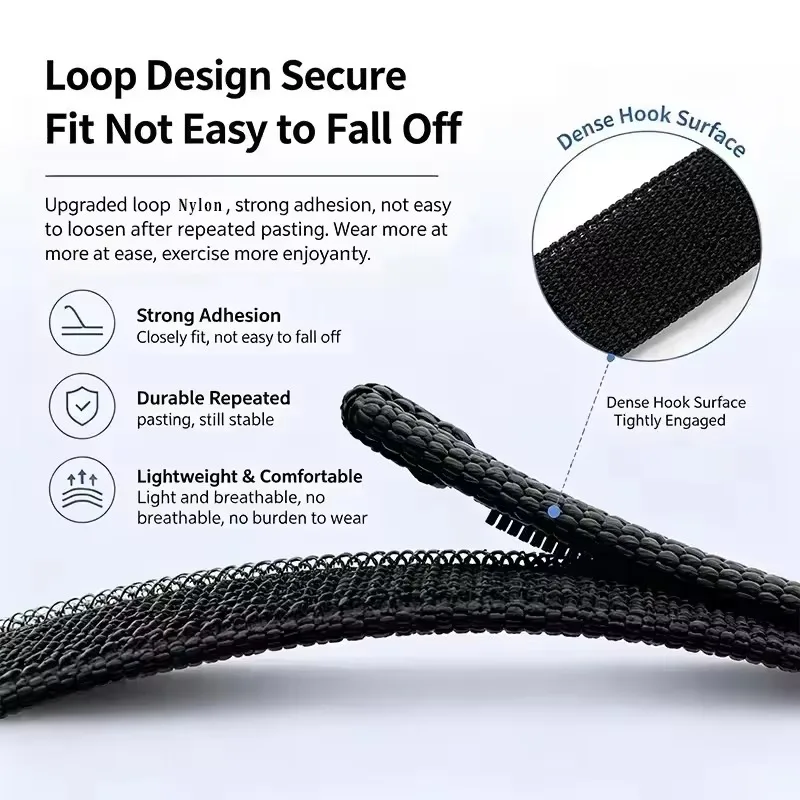 Nylon Sports Strap Fitness Tracker Wristband Replacement Compatible for Google Fitbit Air Bands Bracelet Loop Accessories