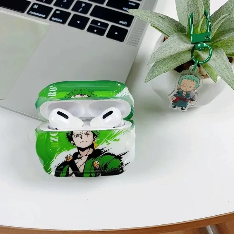 new Monkey· D·Luffy Roronoa Zoro Cute and Cool Personality High Value Peripheral Bluetooth Headphone Case for AirPods 1/2/3/4 view 5