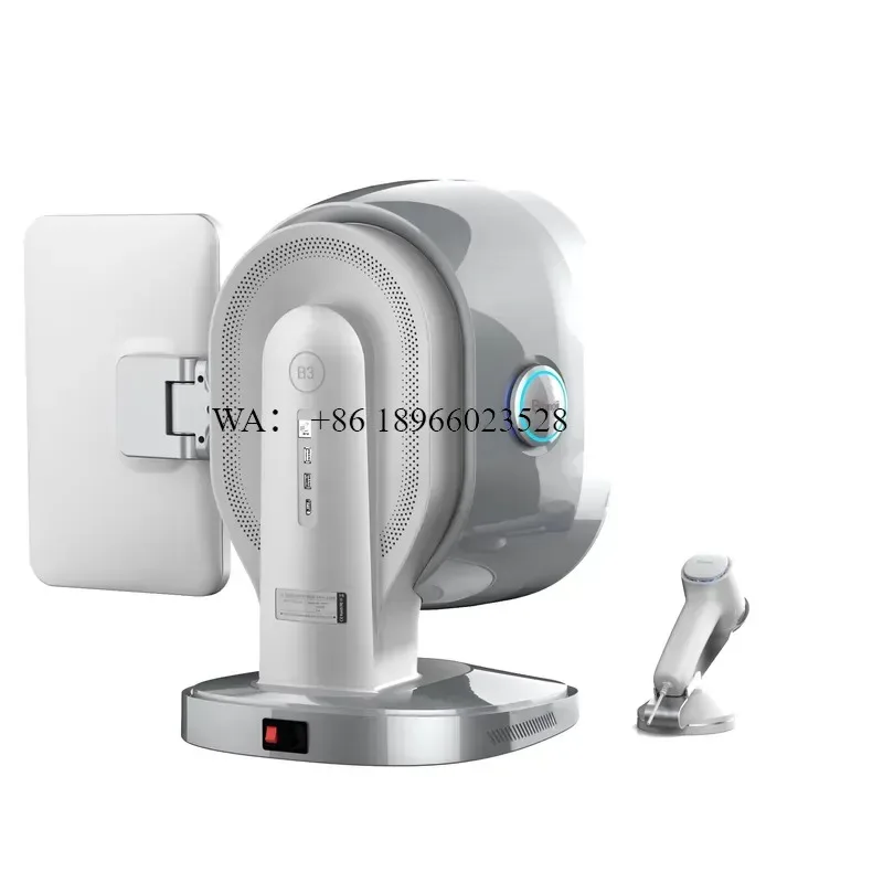 WMWMNU for Profession Salon Use B3 3D Analyzer Ai Face Scanner Tester 3D Scan With The Moisture Detection Handle