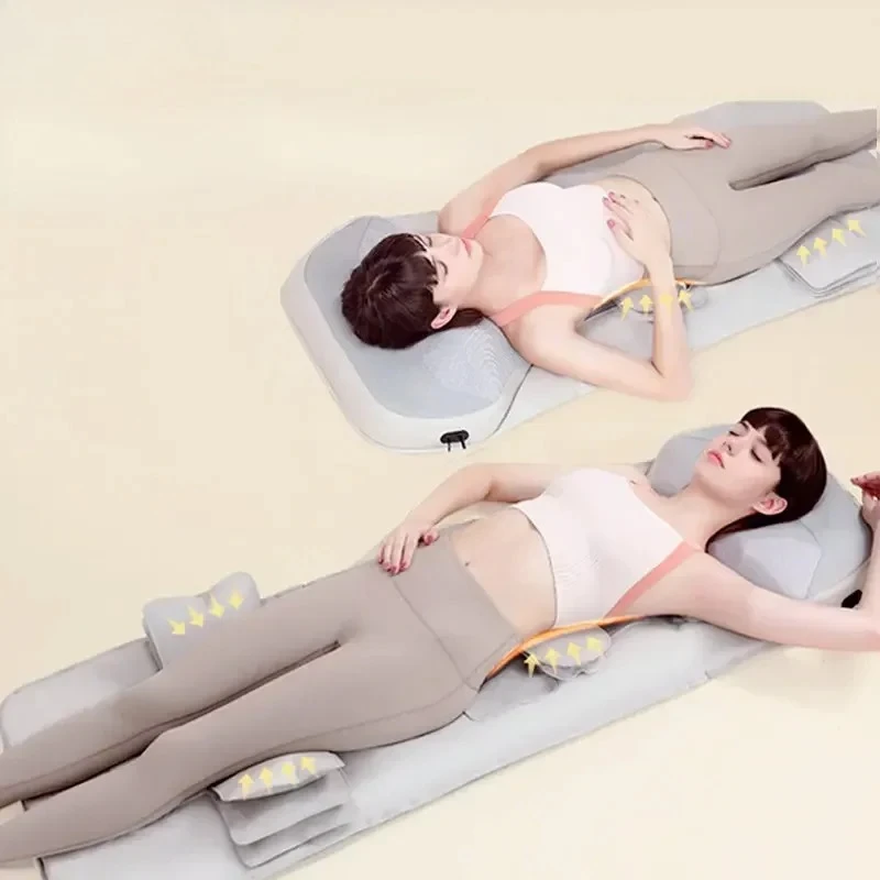 

Customizable Airbag Electric Body Massage Pad Heated Neck Massager Mattress Traction Belt Remote Control