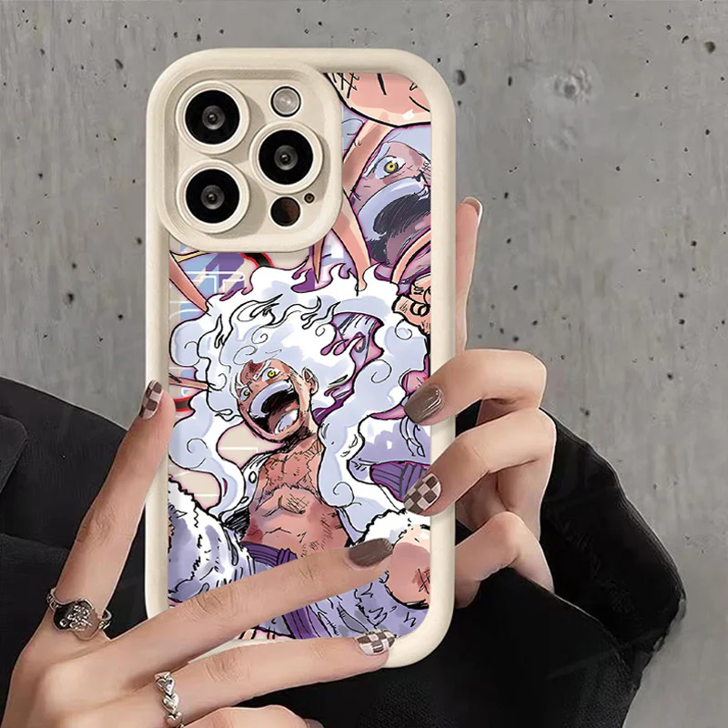 Miękki futerał silikonowy Anime O-One Piece do Xiaomi POCO X6 X5 X4 GT F3 F4 F5 M6 Pro X3 NFC Mi 13T 12T 11T 13 11 11 Lite 5G NE pokrowiec