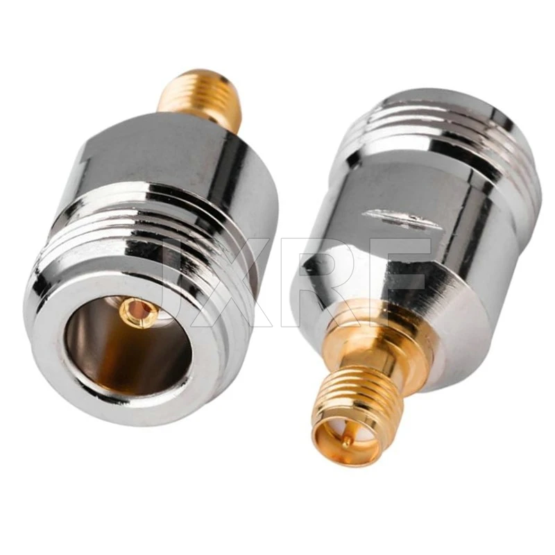 50PCS N Type Female jack to RP-SMA Female plug center RF coaxial adapter connectors