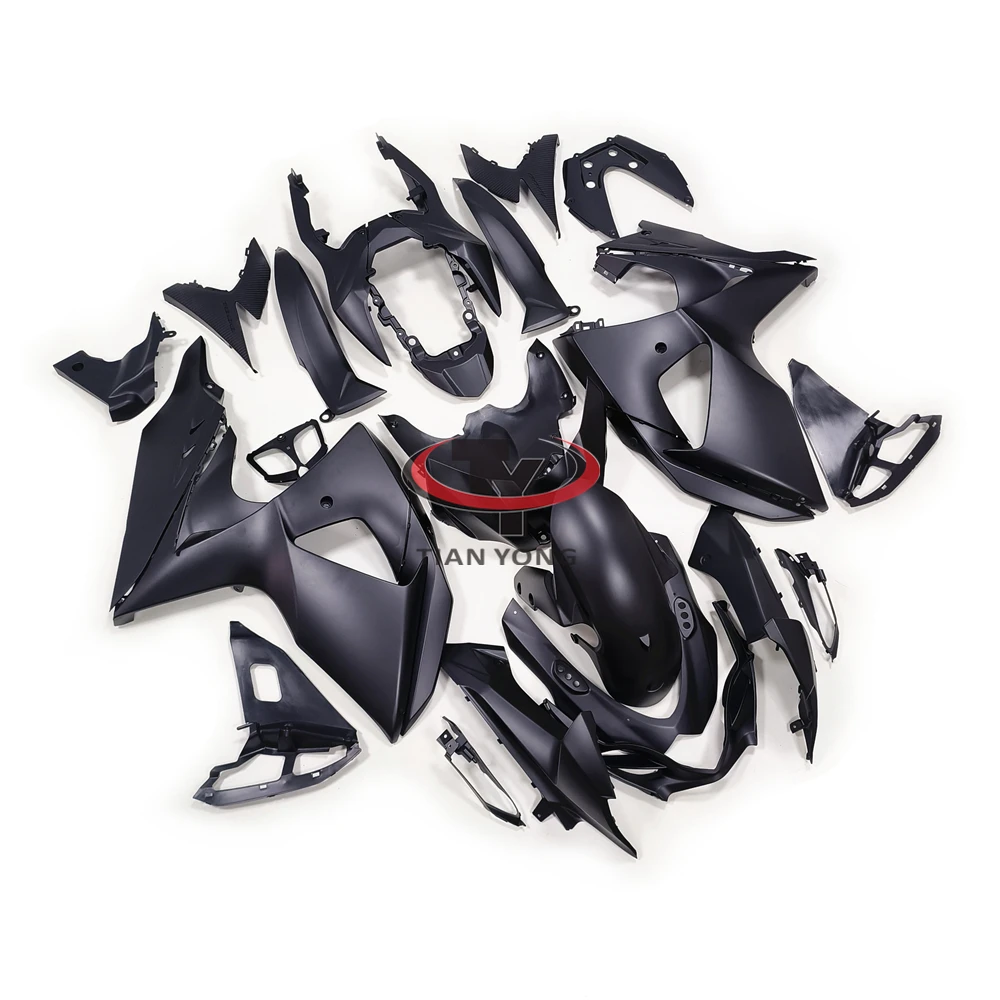 

Motorcycle For GSXR1000 K9 Full Fairing Kit Fit GSXR 1000 2009 2010 2011 2012 2013 2014 2015 2016 Matte black Bodywork Cowling