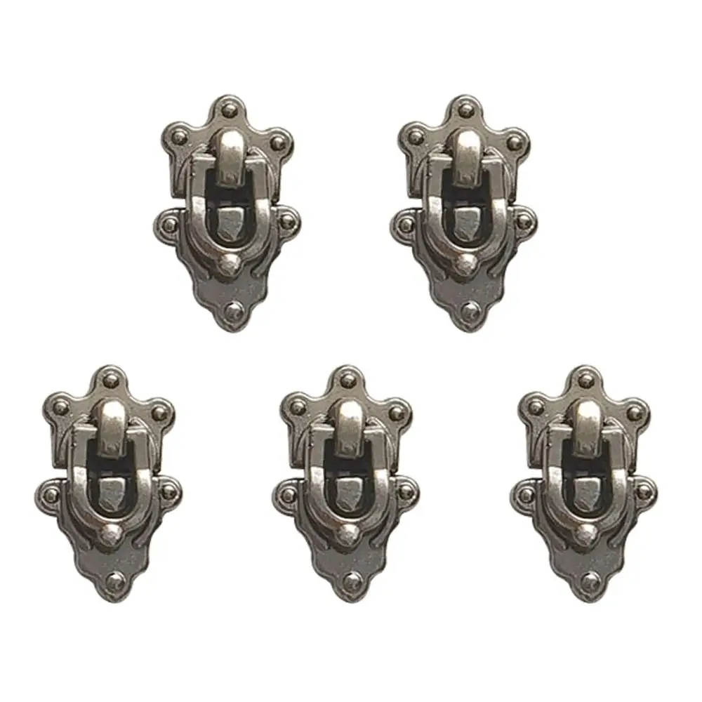 5 szt. Wysokiej Jakości Mini Metalowe Zamki Rękodzielnicze 4 Kolory DIY Akcesoria do Pudełek Ręcznie Robionych Akcesoria dla Lalek