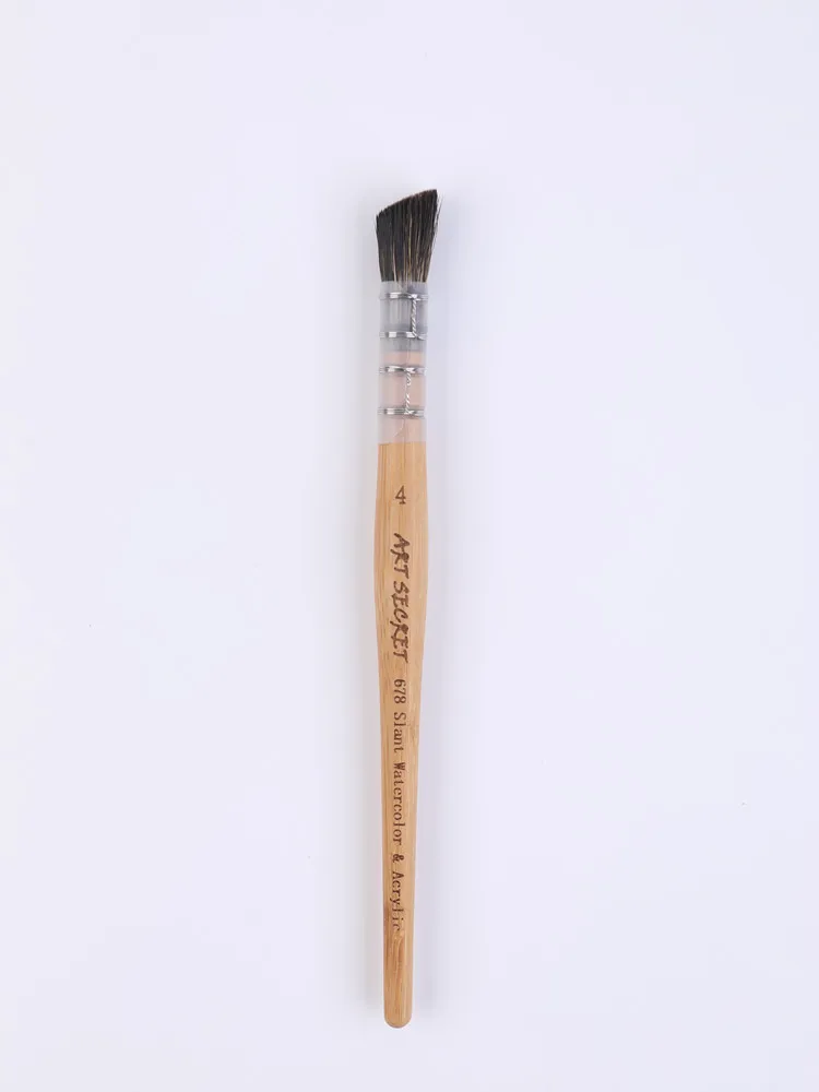 ArtSecret Hohe Grade Neue Ankunft Professionelle Aquarell Pinsel #678 3/Set Waschbären Haar Bambus Griff Gebunden Durch Edelstahl Draht – Detail 7