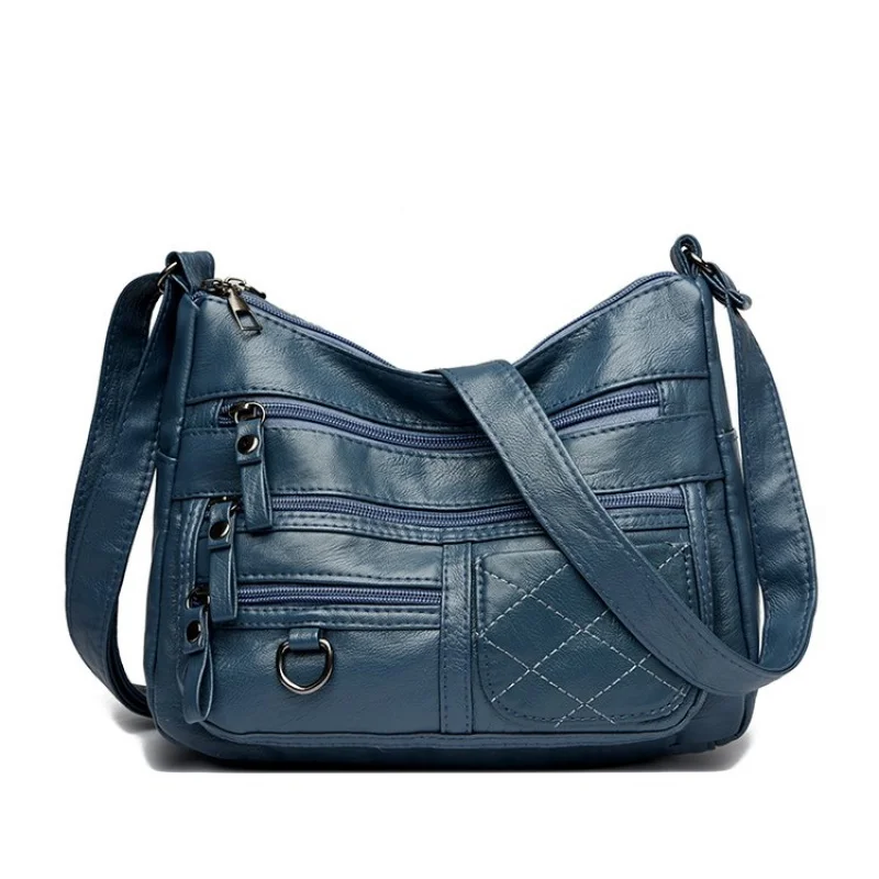 

High Quality Classic Tote Bag For Women, Luxury Leather Shoulder Crossbody Purse Designer Messenger Handbag Elegant