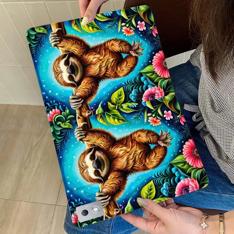 

Чехол для планшета с мультяшным рисунком обезьяны, забавный подарок для Xiaoxin Lenovo Tab Pad K11 K10 M10 P11 3rd Plus Pro Legion Y700 Y900 Gen4 2