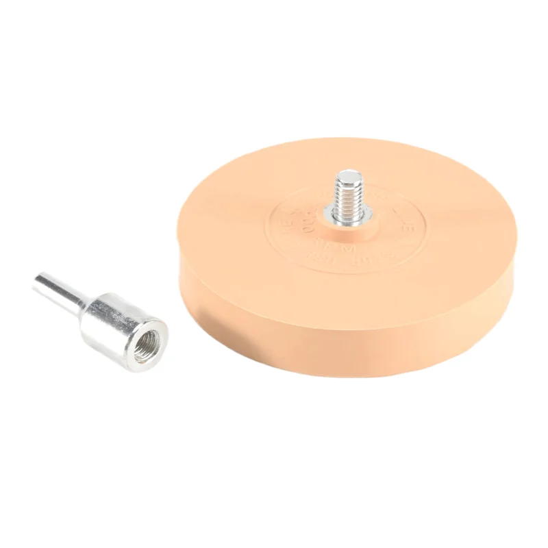 

LLCS-Car Decal Remover Pneumatic Rubber Remover Wheel Film Glue Removal Eraser Scraper Plate Paint Cleaner Polishing Tool