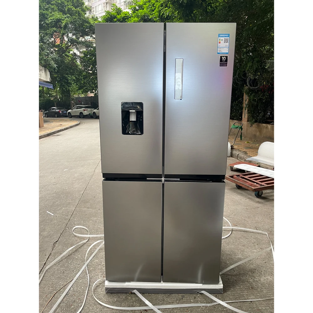 Household Refrigerator First Class Energy Efficiency Air Cooled Frost Free Four Door Inverter Refrigerator for Home Kitchen