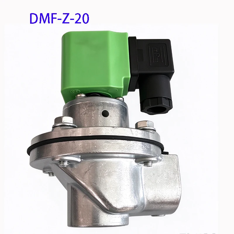 3/4 Inch 1 Inch DMF-Z-20 DMF-Z-25 Right Angle Pulse Valve Stainless Steel Bag Filter DC24V AC220V for HVAC Systems