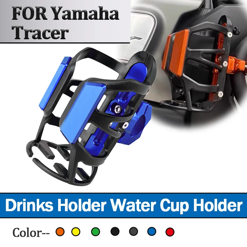 

For Yamaha Tracer Tracer9GT Tracer900 Tracer900GT Motorbike Beverage Water Bottle Drink Cup Holder 9gt 900gt