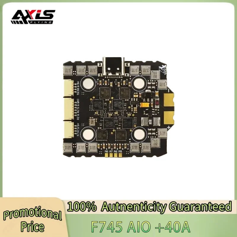 

Axisflying Argus F745 AIO Flight Controller 40A ICM-42688P 5V 12V Dual BEC for RC FPV Freestyle Drone