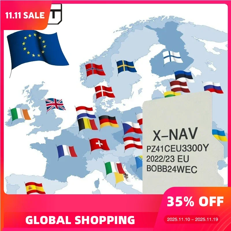 

SMIOST for Toyota AYGO 2023 EU RU UK Map Newest Maps Navigation TF Card GPS Multimedia X-NAV PZ41C-EU330-0Y Sat Nav 8GB