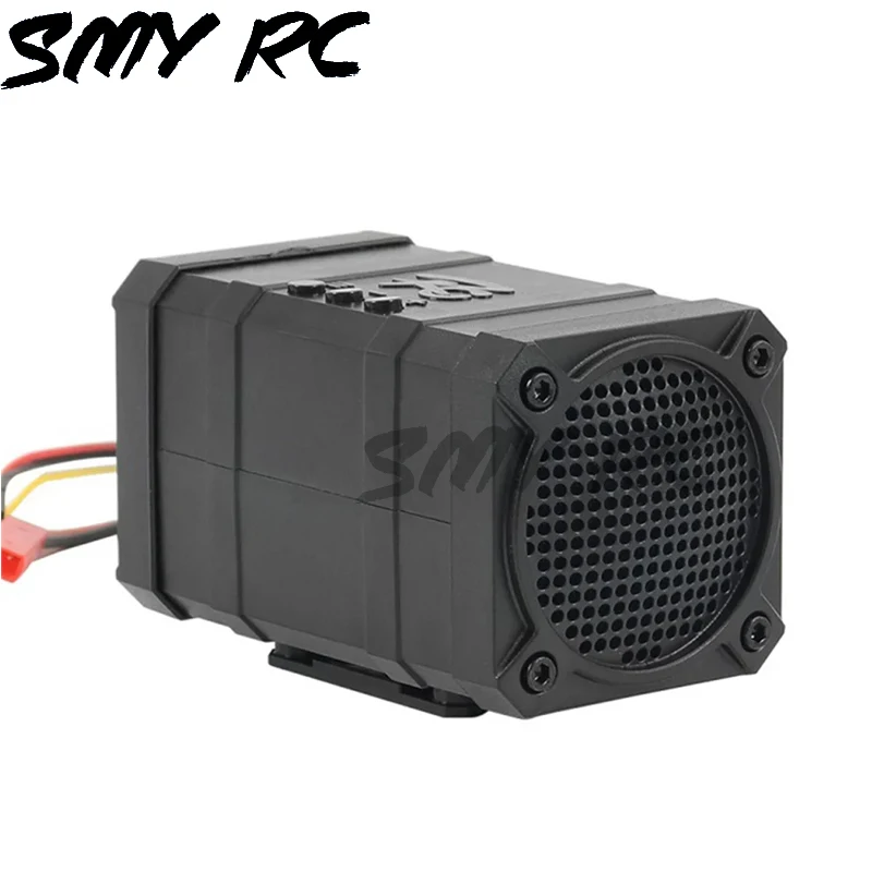 1pc RC Car Engine Sound Simulator CH3 Control Horn Speaker For 1/10 Scale Truck Crawler Motorcycle Boat TRX4 SCX10