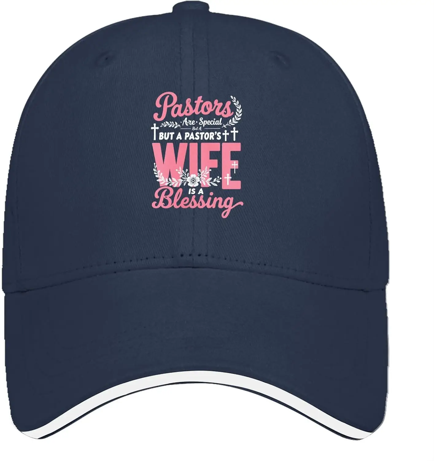 Pastors are Special But A Pastor's Wife is A Blessing Hat for Women Funny Baseball Caps Funny Gifts