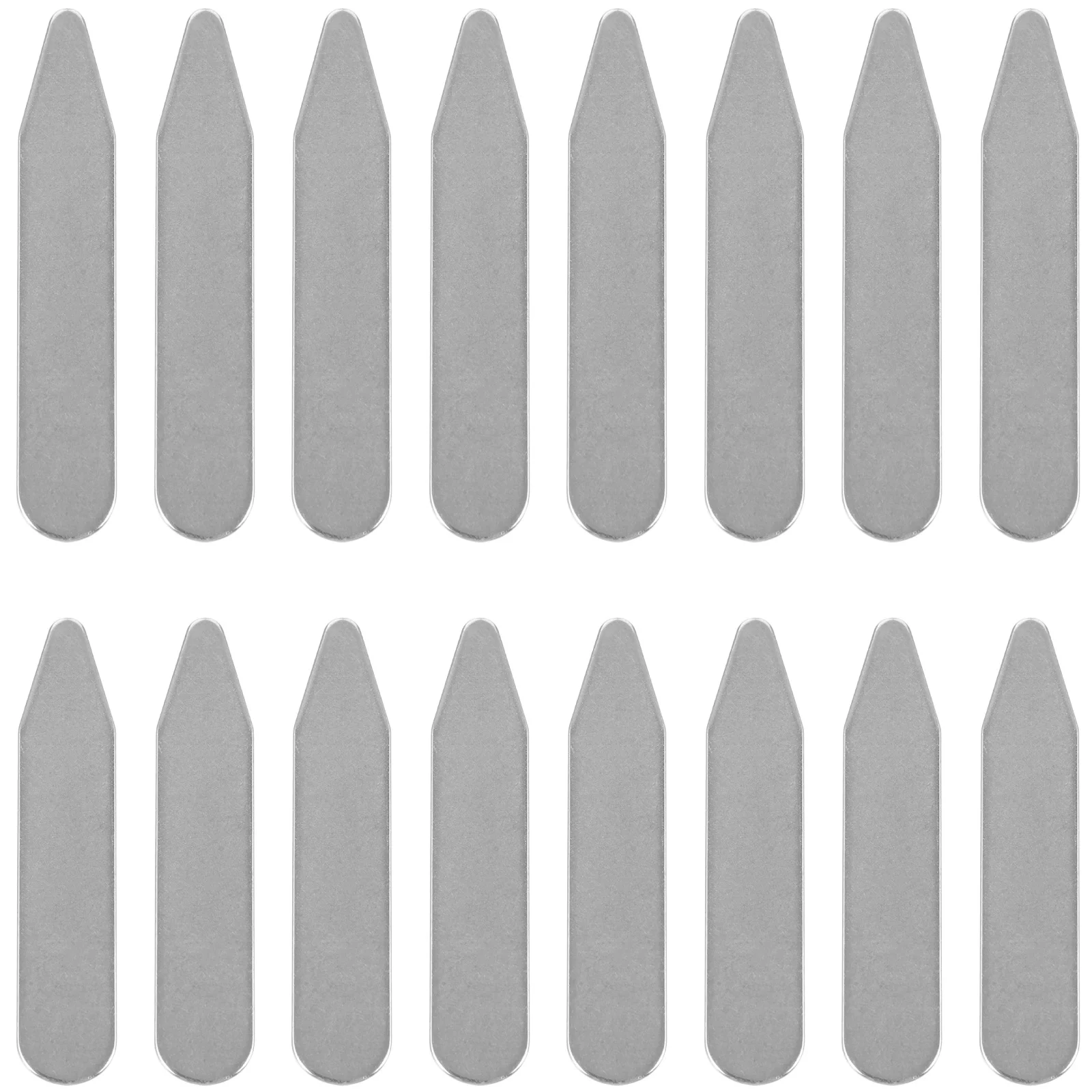 16Pcs Collar Stays for Men Dress Shirts Metal Shirt Collar Easy Use Maintain Shape Work Meeting Shirt Stays