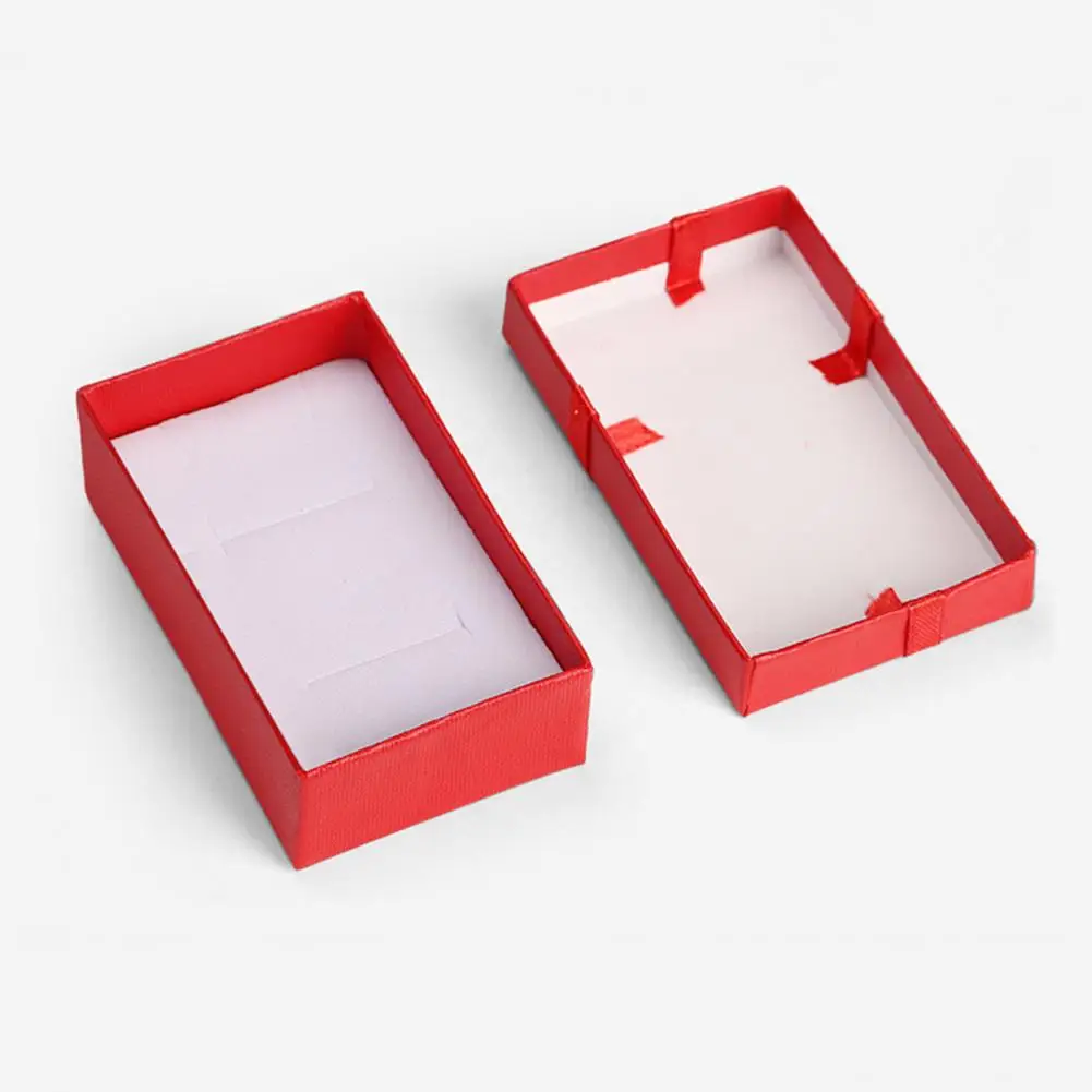 Boîte de Rangement en Carton Polyvalente pour Bijoux, Colliers, Bracelets, Boucles d'Oreilles, pour Femme